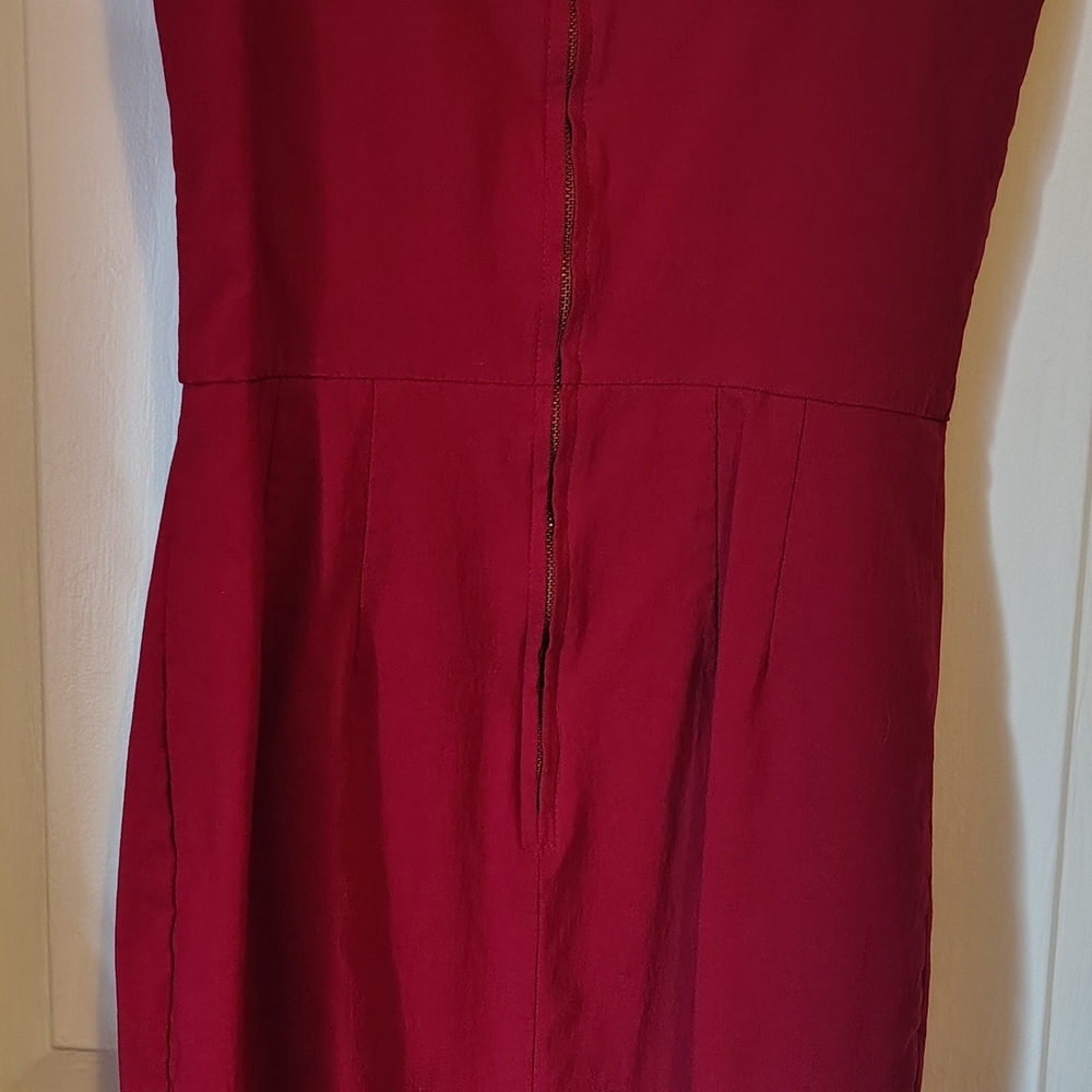 Elegant Red Women's Dress